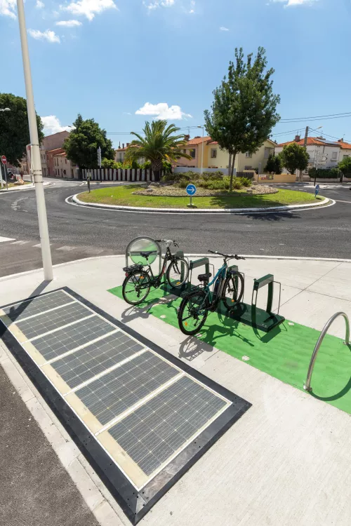 Solutions de recharge pour vélos électriques : Wattway Pack